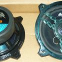 Blitz 2 way 5.25" coaxial speaker system blue led light