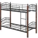 Dew Foam Double Deck Bed Frame with 4" x 36  x 75 mattress