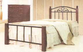 Dewfoam Single Bed DX9341 (w/ Mattress)