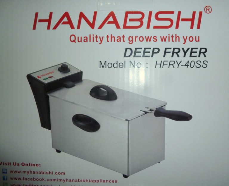 Hanabishi 4 liter Deep Fryer Cebu Appliance Center