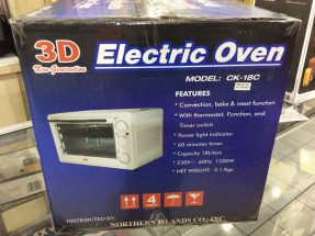 3D Electric Oven CK-18C 18 Liters