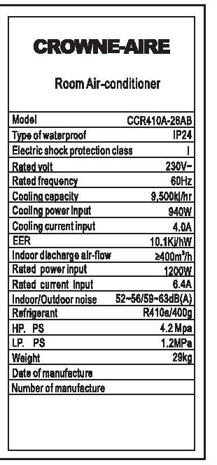 Tech Aire 1 hp remote R410A powered window type aircon - Image 2