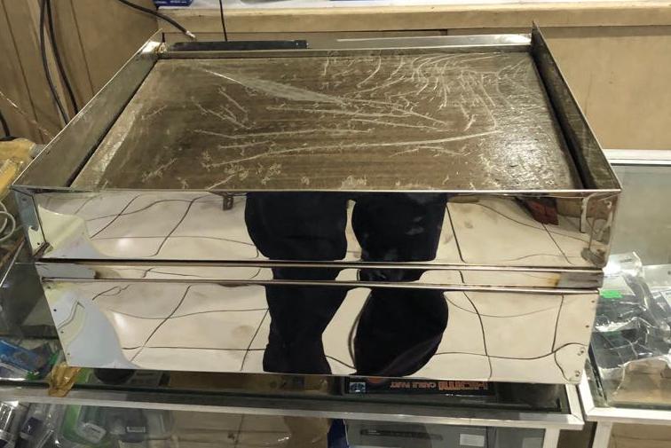 Counter Top Flat Fryer for Burger Patties - LPG powered - Image 3