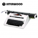 Interwood 18" Mechanical Typewriter