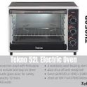 Tekno Electric Oven - 52 Liter