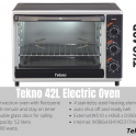 Tekno 42 liter Electric Oven