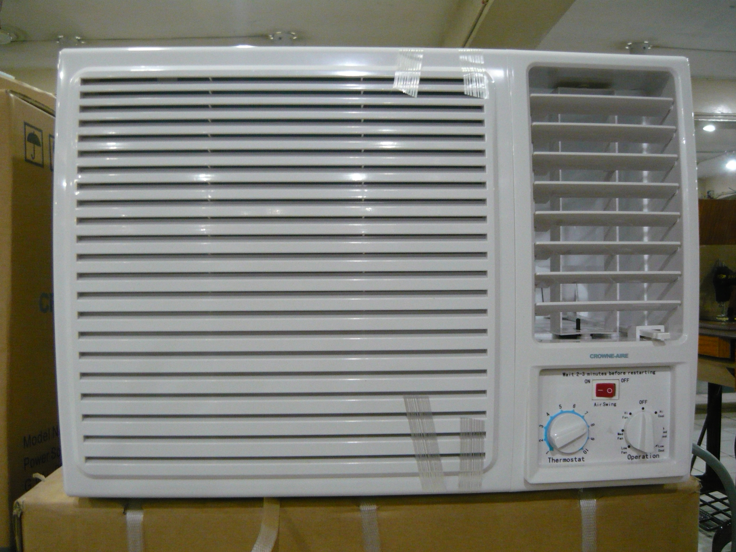 Tech Aire 1 HP window type with R410A powered compressor with Slide Out Chassis