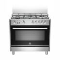 LA GERMANIA  90 cm 5-Burners Gas Oven Electric Grill Deluxe Stainless