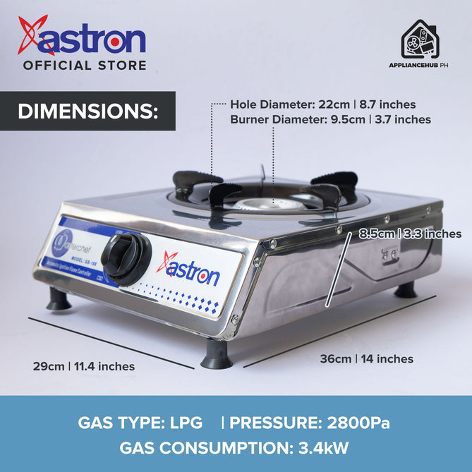 Astron single burner Gas Stove - Image 2