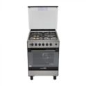 La Germania 4 gas burner  with Electric Grill & Rotiserrie and Safety device - 60 cm stainless body