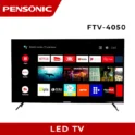 Pensonic 40 inch Android Smart LED Google TV with Chrome cast Voice Controlled Hey Google