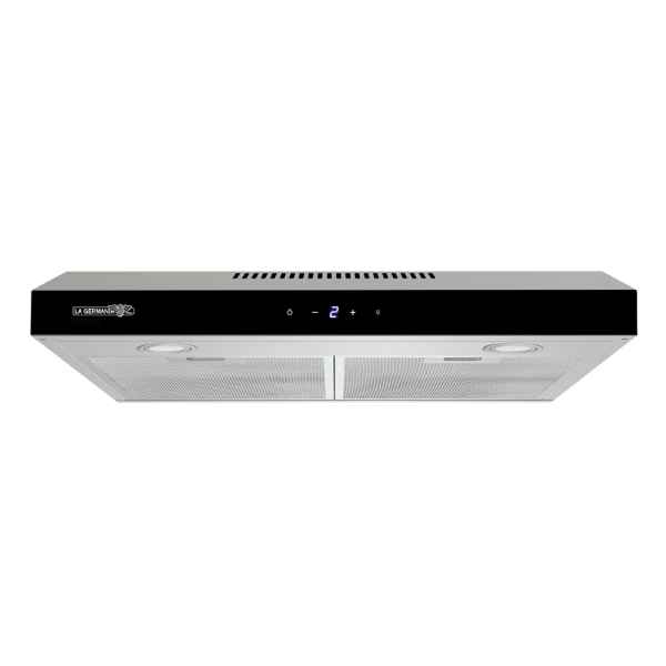 La Germania Range Hood with Digital Led Display - 60 cm - Single Motor Touch Control Duct or Ductless