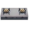 La Germania 2 gas Burner Stainless Steel with black Cast Iron Burner