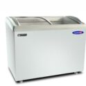 Fujidenzo 10 cuft Curved Glass Top Chest Freezer