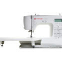 Singer C5955 can smoothly sew a wide range of fabrics from sheer to stretch knit and many more. It has easy to use features such as Speed Control with Start & Stop and an extension table included for extra support on those larger projects.