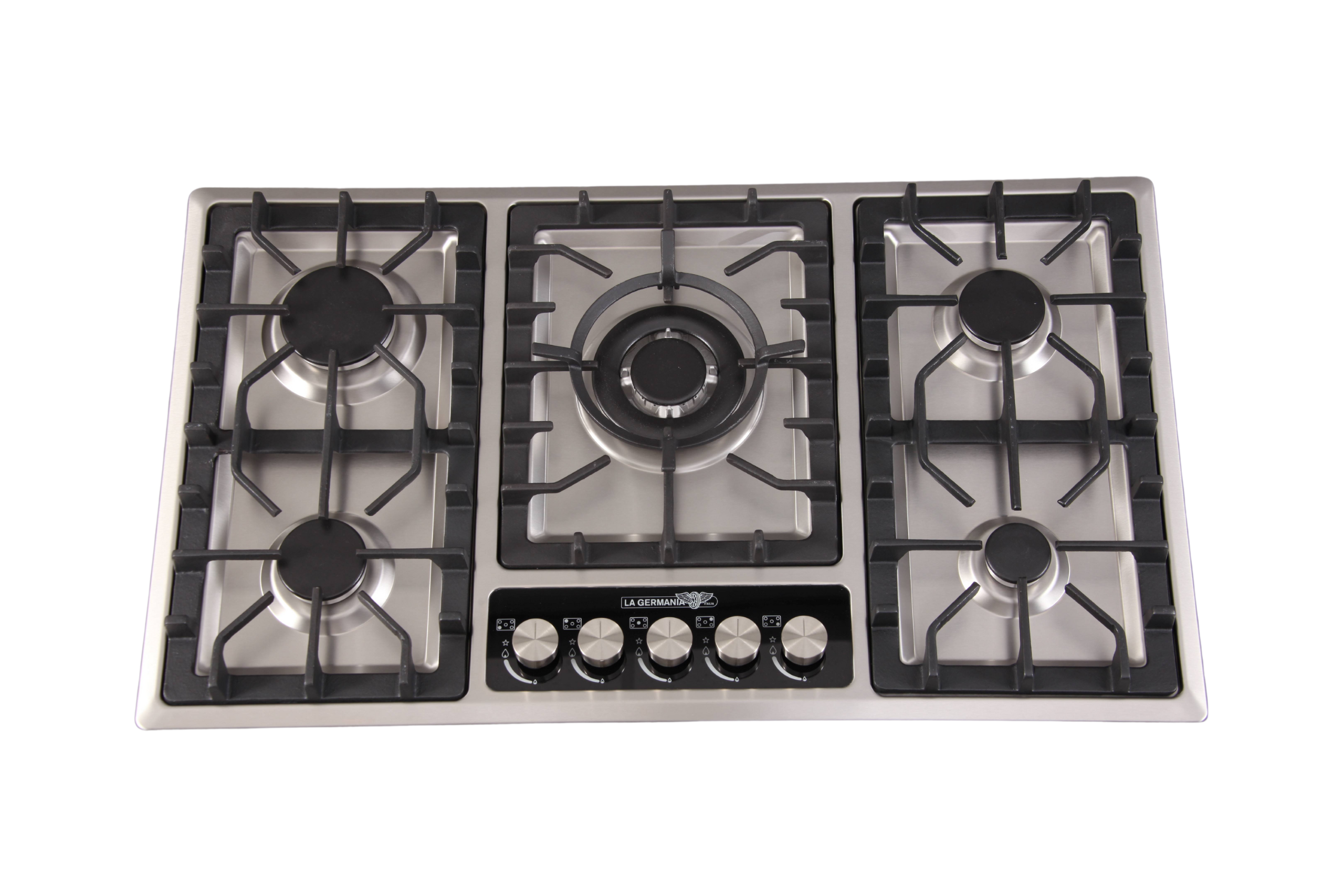 La Germania 90 CM - 5 Gas Burner - Built in HoB Type