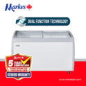 Markes Chest Freezer 9.2 Cu.ft. - Curved Glass Door