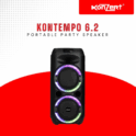 KONZERT KOMPTEMPO 6.2 BLUETOOTH PARTY BOX SPEAKER