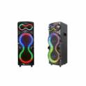 Techno Tamashi TTS-1010 Disco  Party Box Bluetooth  with 2 wireless microphones Party Lights each
