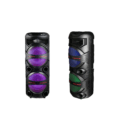 Techno Tamashi TTS-925 Samba Bluetooth Party Box Speaker with 2 Wireless Microphones 12" x  2 woofer each