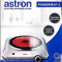 Astron Ceramic Stove - Single Zone